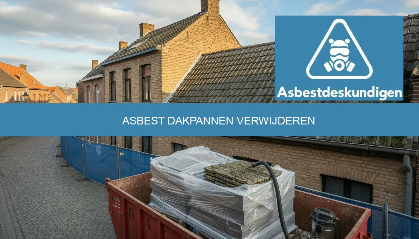 Asbest dakpannen verwijderen | Prijs & wetgeving