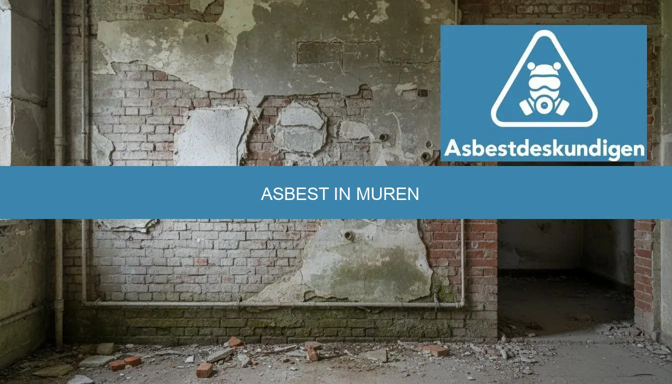 Asbest in muren: herkennen, prijs en wetgeving