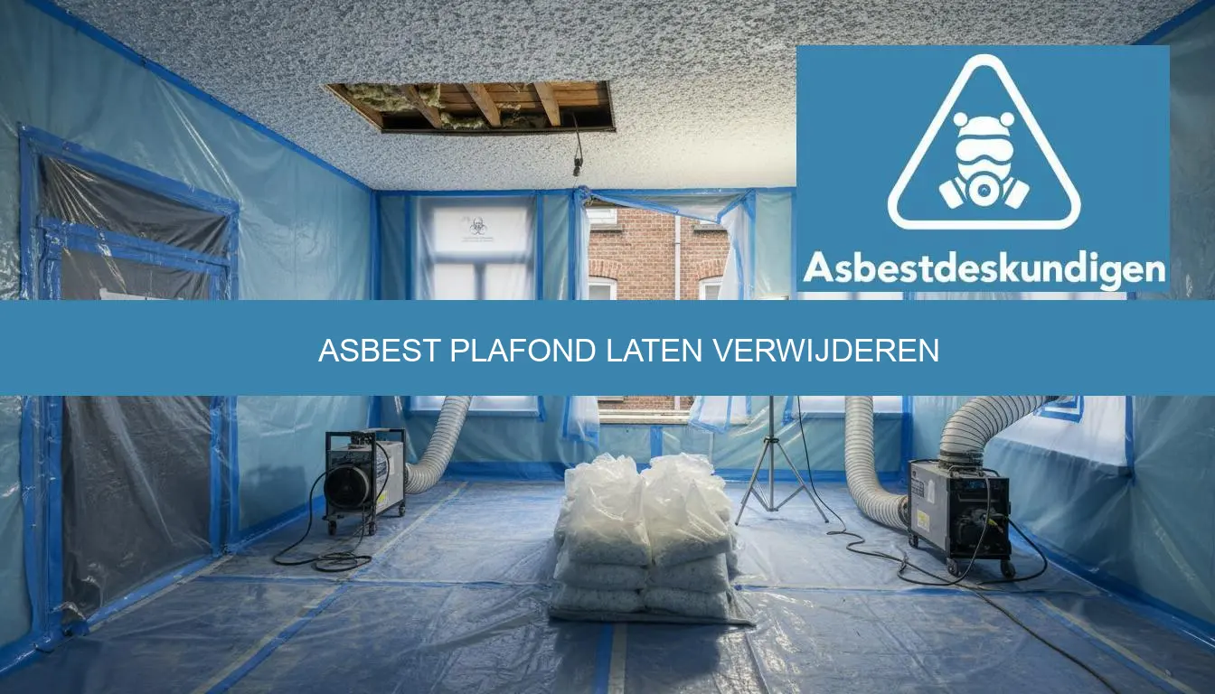 Asbest plafond laten verwijderen | Prijs & Wetgeving