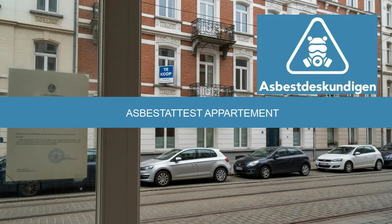 Asbestattest appartement verplicht en prijs
