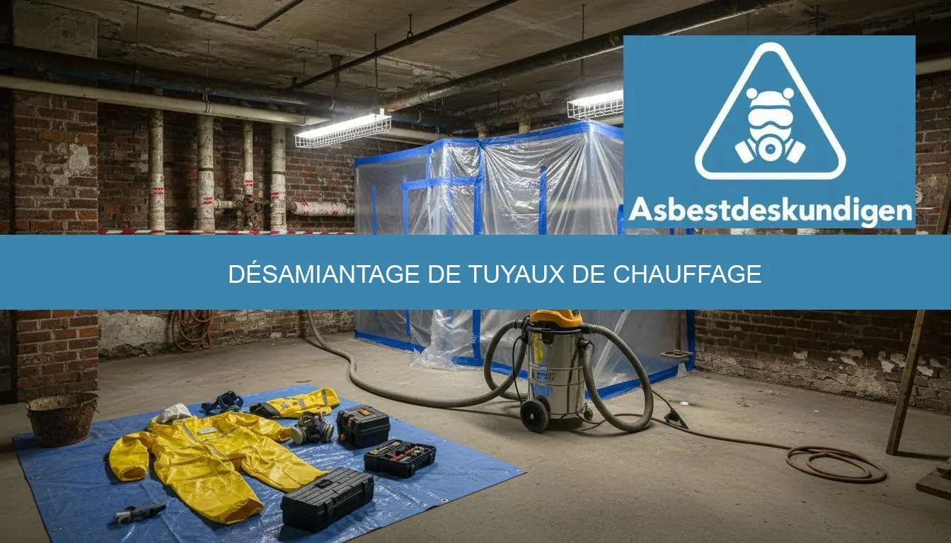 Désamiantage de tuyaux de chauffage Prix et règles